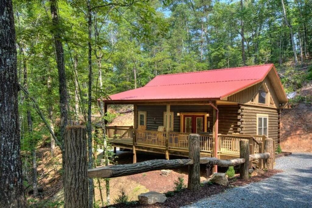 Honeymoon Getaway In Woods Near Noc And Smoky Mtn Rr Villa Bryson City Exterior photo